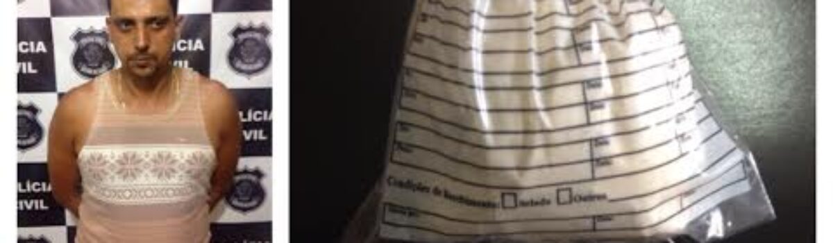 Casal de traficantes é preso ao chegar com drogas em Pontalina
