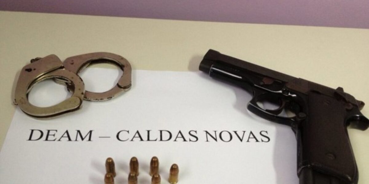 DEAM de Caldas Novas prende homem que ameaçava ex-esposa