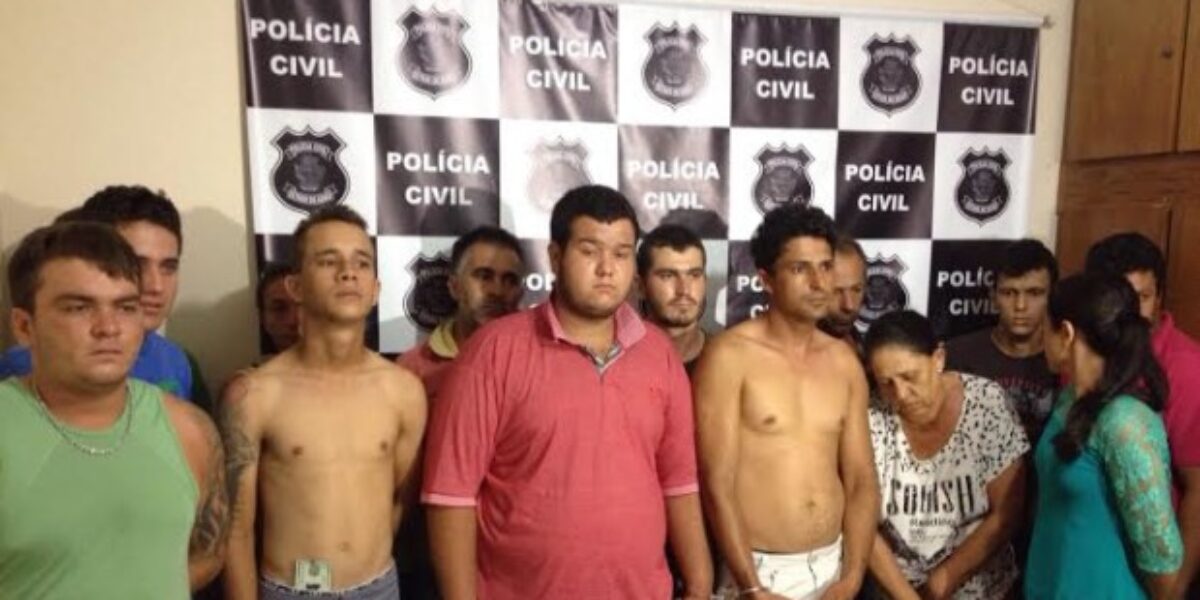 Operação em Pontalina prende 24 traficantes. Tráfico de drogas avança pelo interior goiano