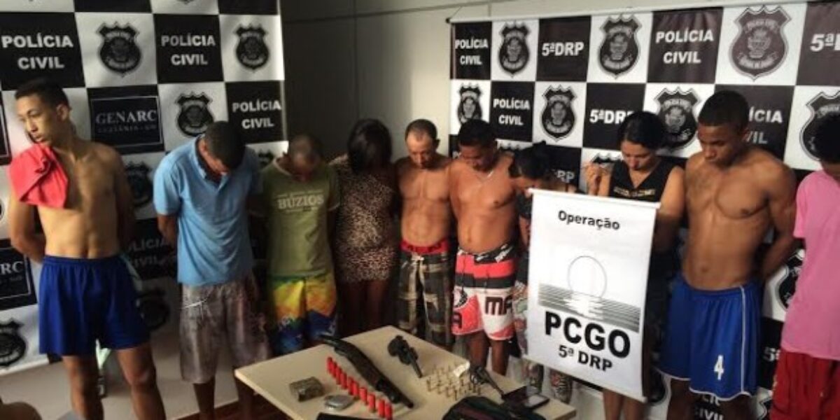 Operação Urutau: PC prende 11 pessoas suspeitas de assaltos a fazendas na região de Luziânia