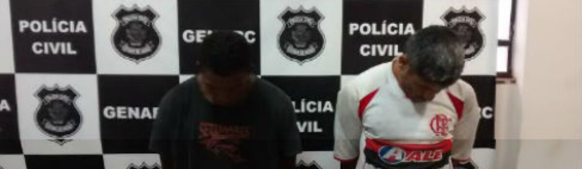 Operação da Polícia Civil em favela prende dois por porte de arma em Águas Lindas