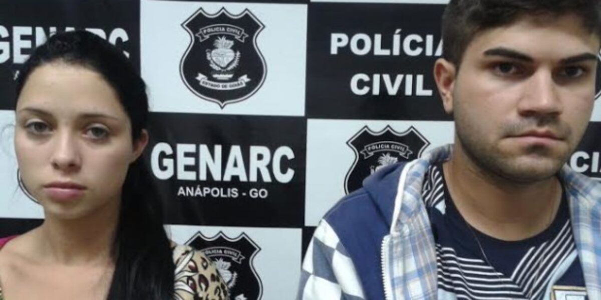 Casal de traficantes é preso pelo GENARC de Anápolis, depois de dois meses de investigações