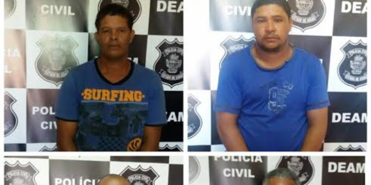 Em semana de combate à violência contra mulher, DEAM de Formosa prende quatro