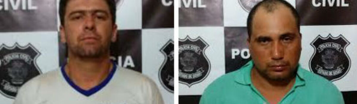 Dupla de traficantes é presa em Pontalina