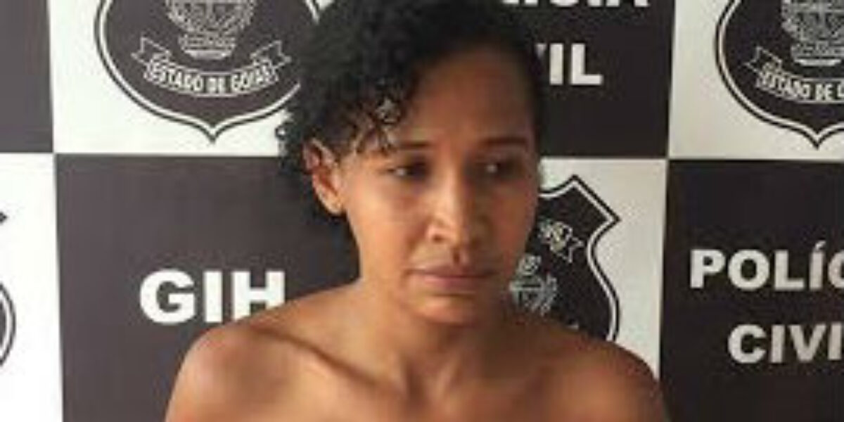 GIH de Luziânia prende suspeita de matar mulher a facadas