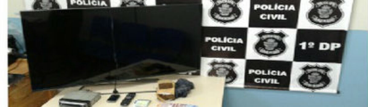 Polícia Civil de Formosa prende suspeito de receptação e tráfico