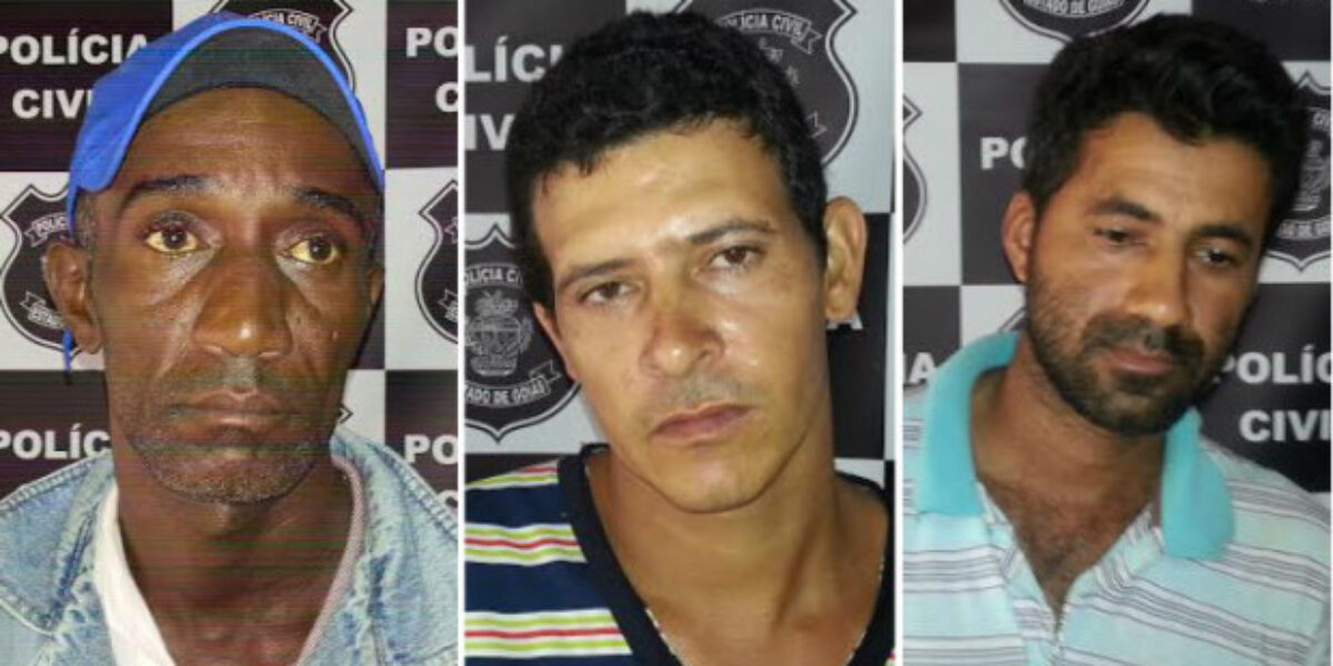 Suspeitos de roubos a fazendas são presos em Joviânia