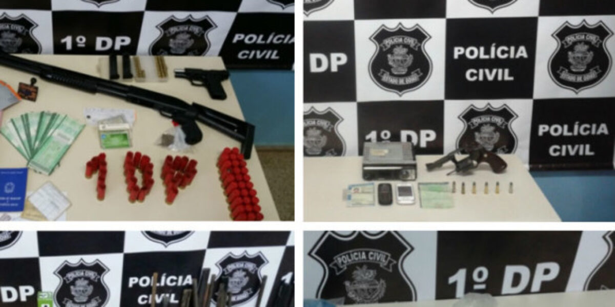 Em um mês, mais de 40 armas são apreendidas em Formosa. Ação visa coibir assaltos