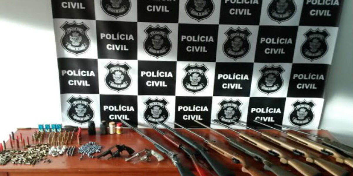 Homem é preso por comércio de armas em Vicentinópolis