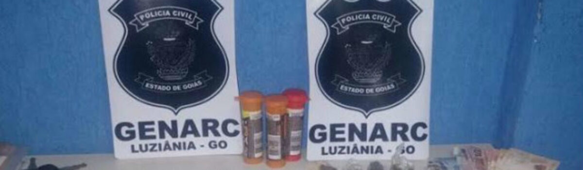 GENARC de Luziânia atua contra tráfico de drogas em Cristalina