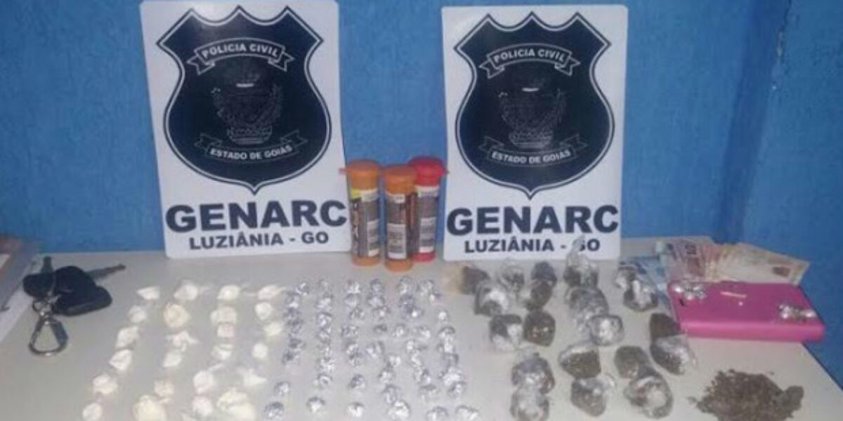 GENARC de Luziânia atua contra tráfico de drogas em Cristalina