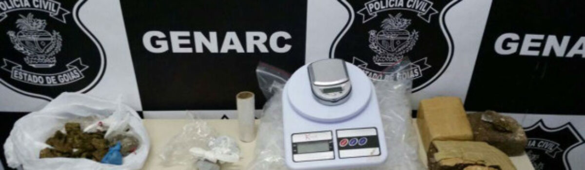 GENARCs de Valparaíso e Luziânia apreendem armas de fogo e entorpecentes