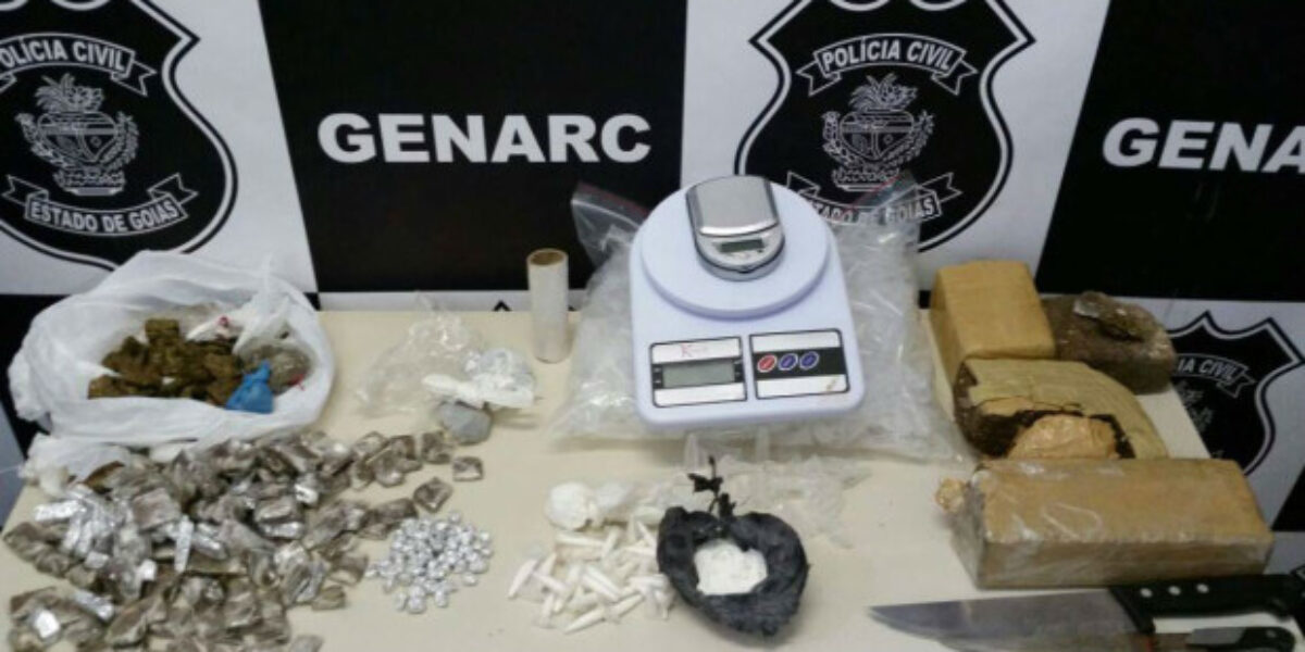 GENARCs de Valparaíso e Luziânia apreendem armas de fogo e entorpecentes