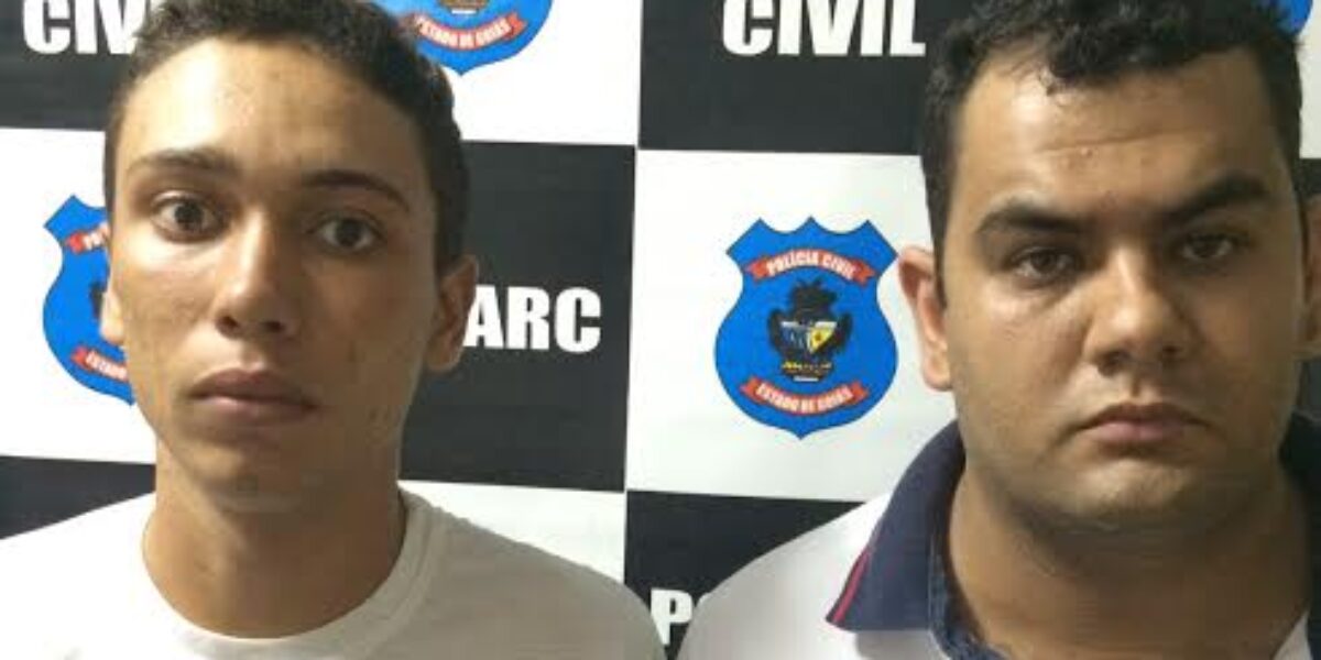 Dupla de traficantes é presa em Caldas Novas