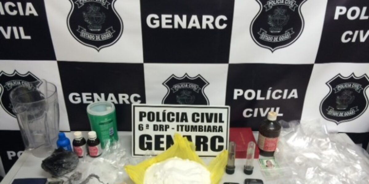 Trio de traficantes é preso por GENARC de Itumbiara
