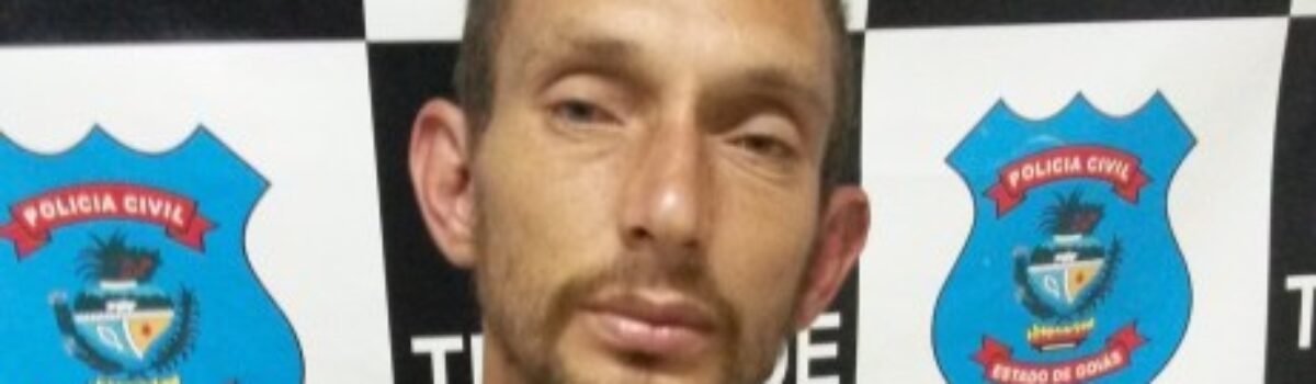 Policiais civis de Trindade prendem suspeito de roubar idosa