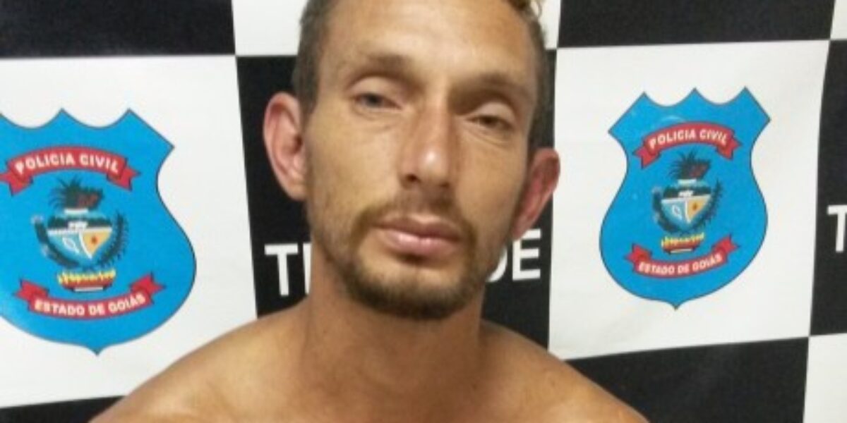 Policiais civis de Trindade prendem suspeito de roubar idosa