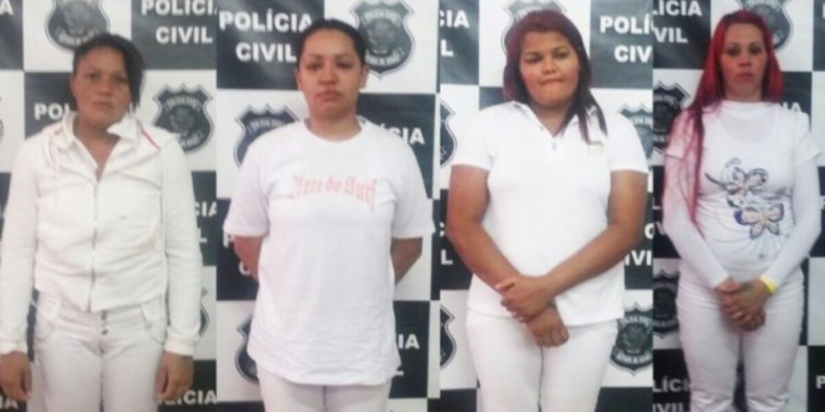 Presas mulheres que escondiam drogas e telefones nas partes íntimas