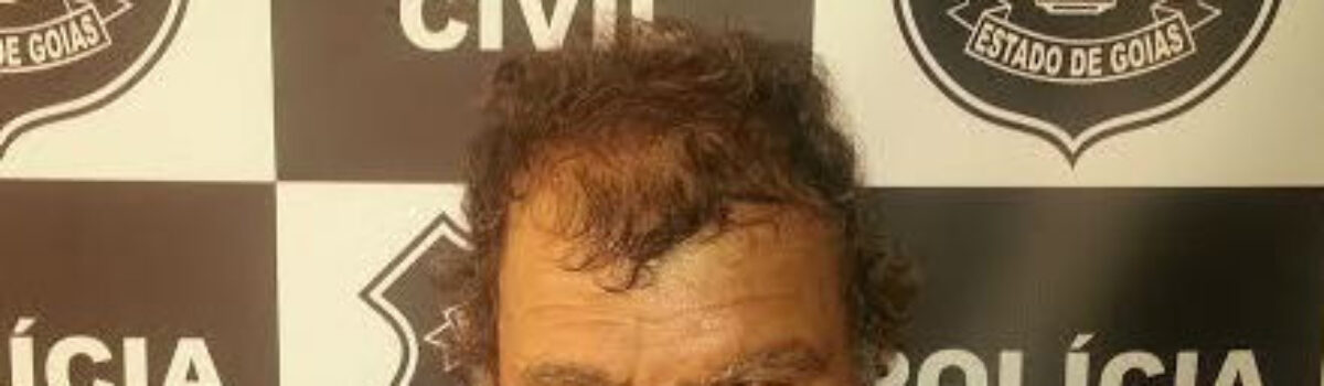 Foragido do Estado de Minas Gerais é recapturado em Joviânia