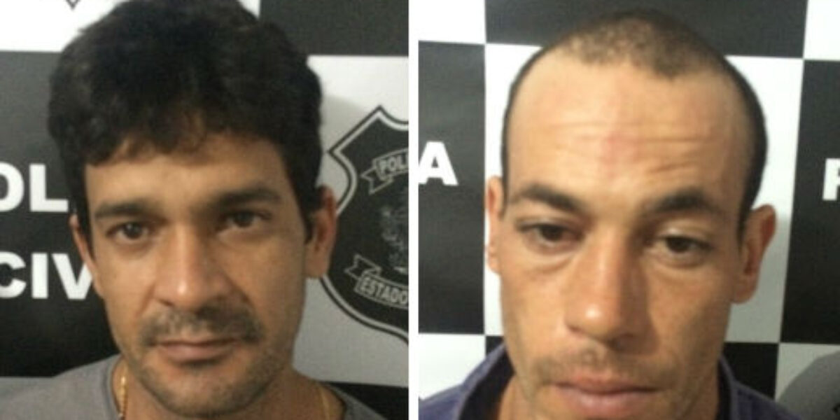 Traficantes flagrados vendendo drogas em Morrinhos