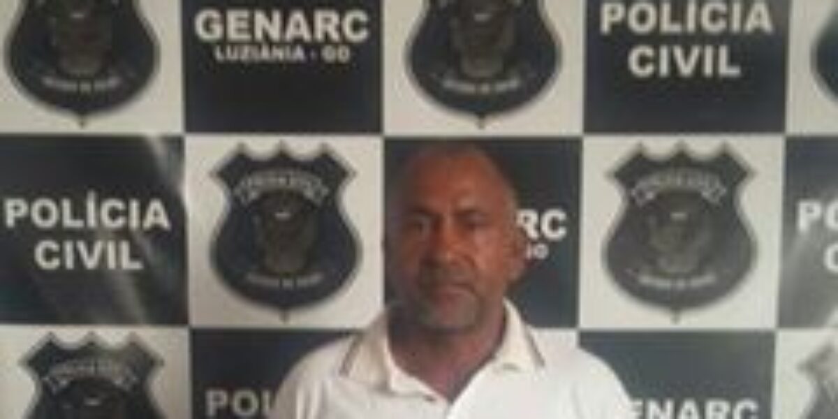 Acusado de homicídio no DF é preso pelo GENARC de Luziânia