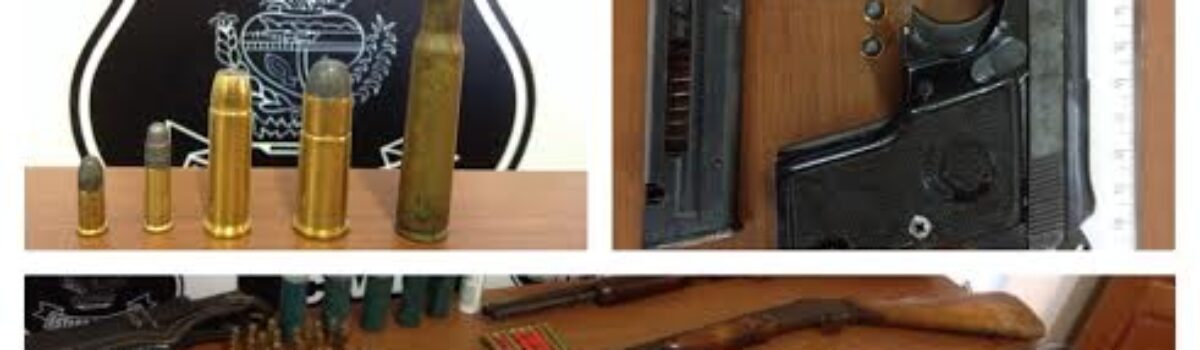 Preso em Cromínia homem que atirava em transeuntes na zona rural. Ele mantinha arsenal