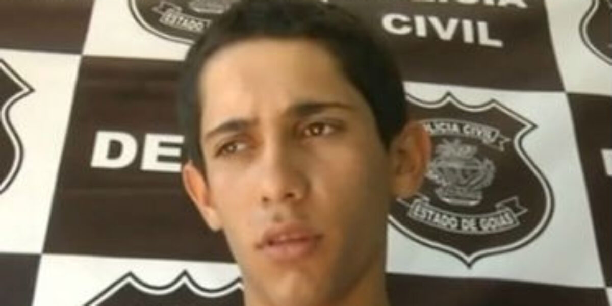 Preso suspeito de assaltar posto cinco vezes, em Luziânia