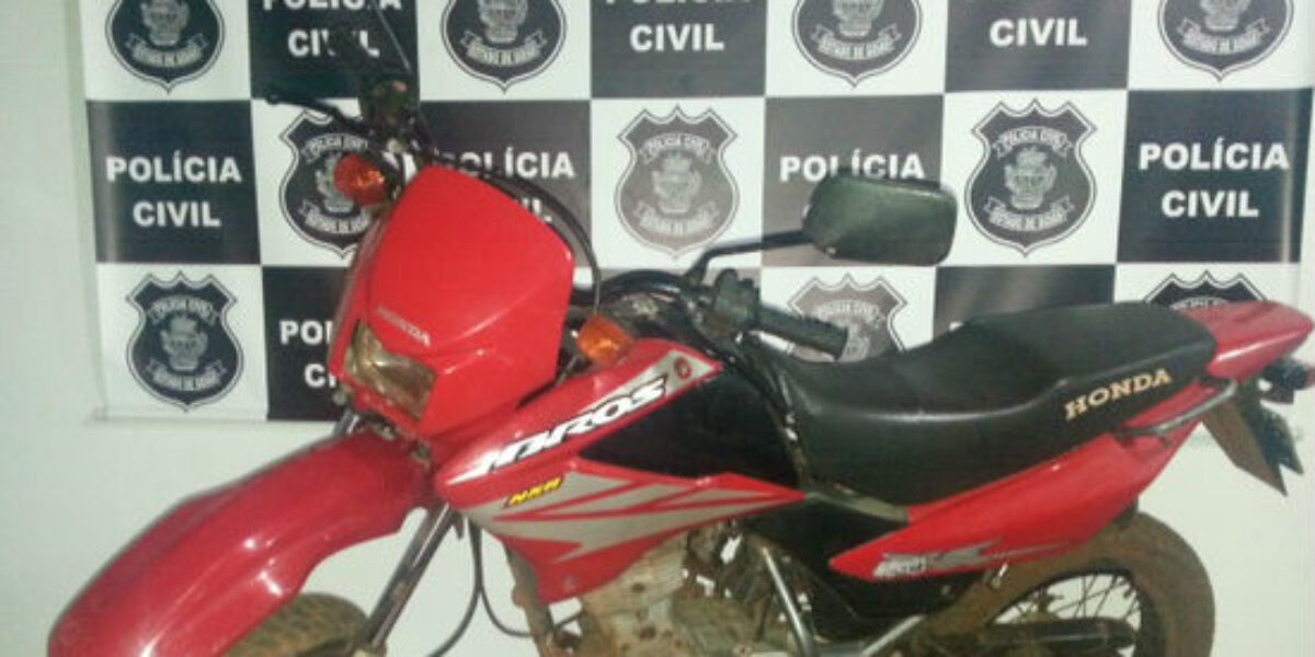 Motocicletas roubadas são recuperadas em Joviânia