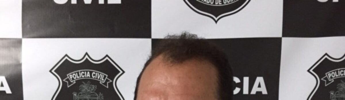 Foragido acusado de homicídio é preso em Morrinhos