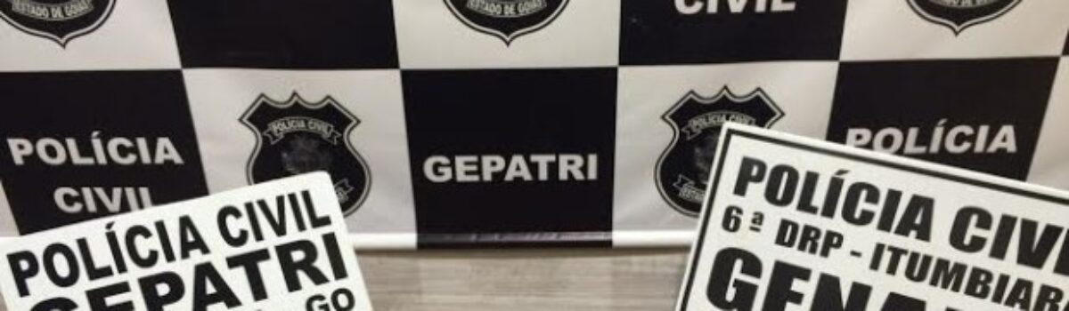 Itumbiara: GEPATRI e GENARC apreendem menor com arma de fogo