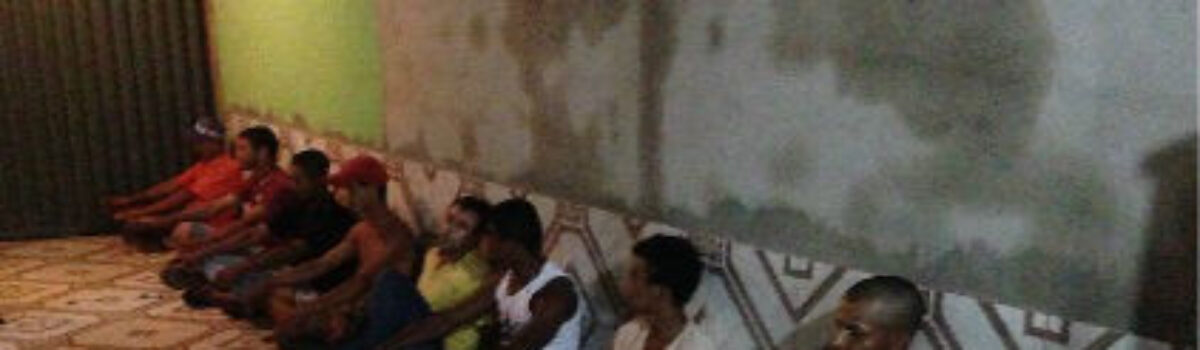 Em Itaberaí, operação prende três traficantes. Vários usuários foram levados à delegacia