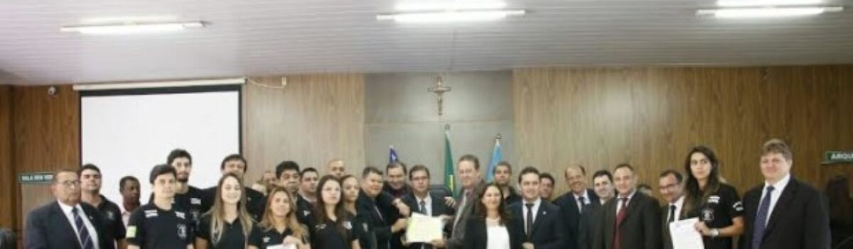 PC homenageada na Câmara Municipal de Caldas Novas
