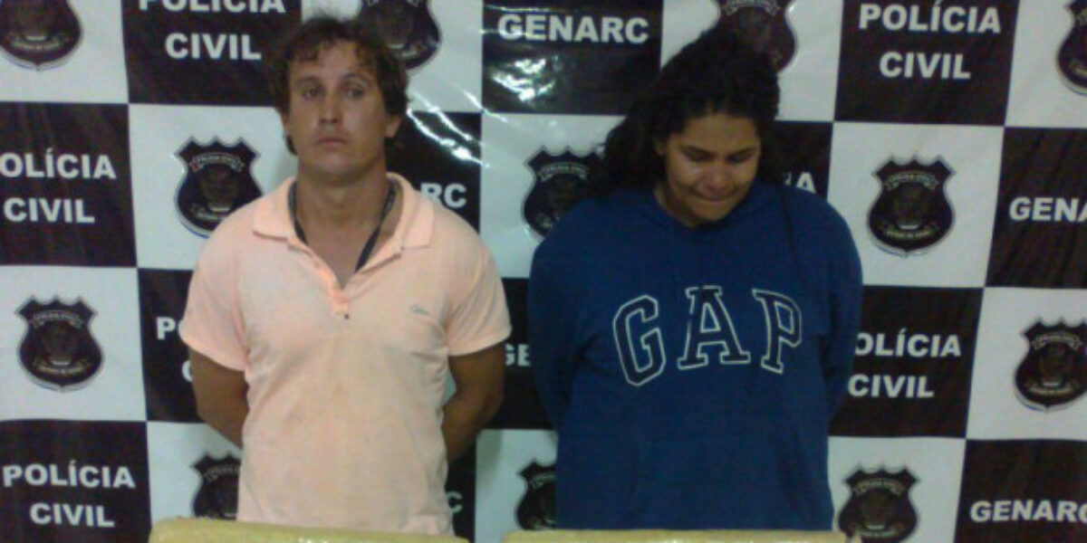 GENARC prende casal com 23 kg de maconha em Catalão