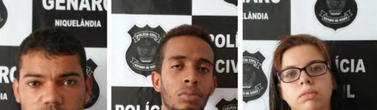 GENARC prende três por tráfico de drogas em Niquelândia