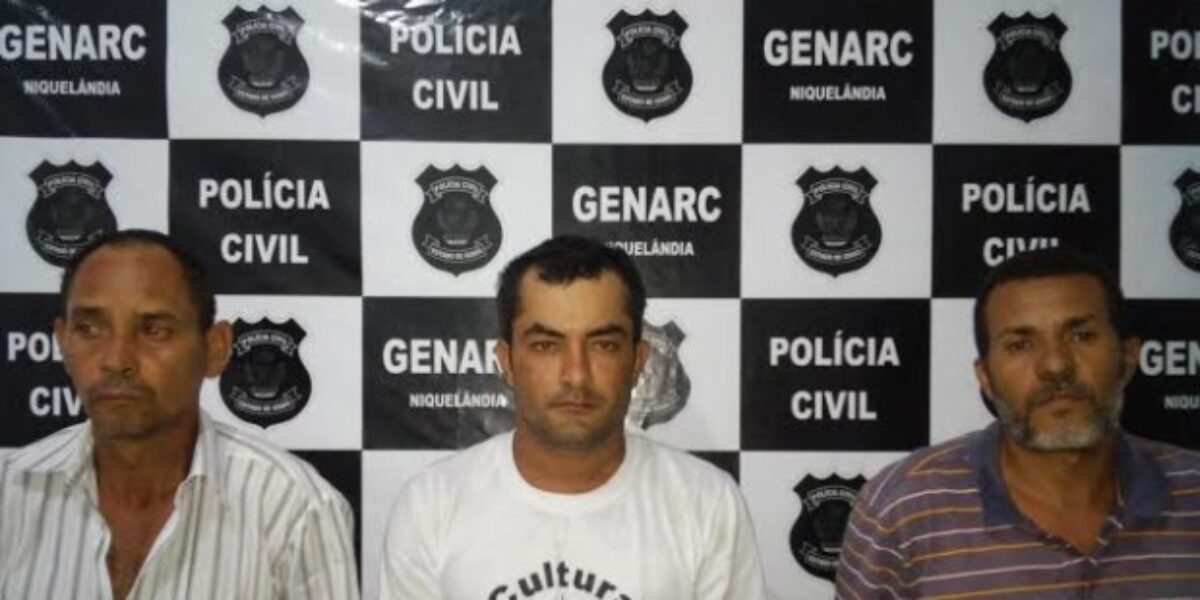 Presos em Niquelândia por porte de arma e receptação