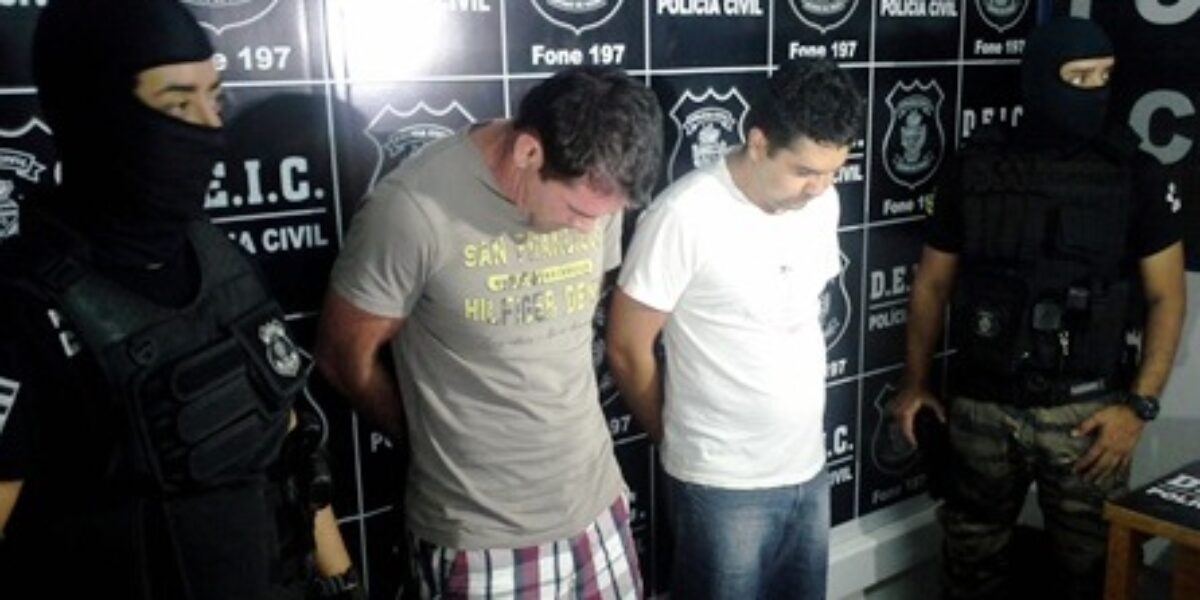 Polícia Civil prende assaltantes que furtaram R$ 310 mil de banco em Goiânia