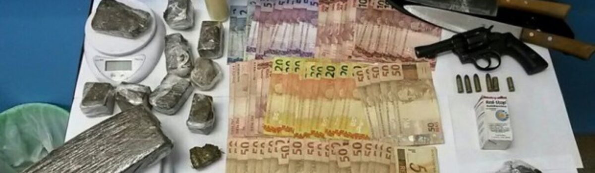 Polícia Civil estoura boca de fumo em Novo Gama