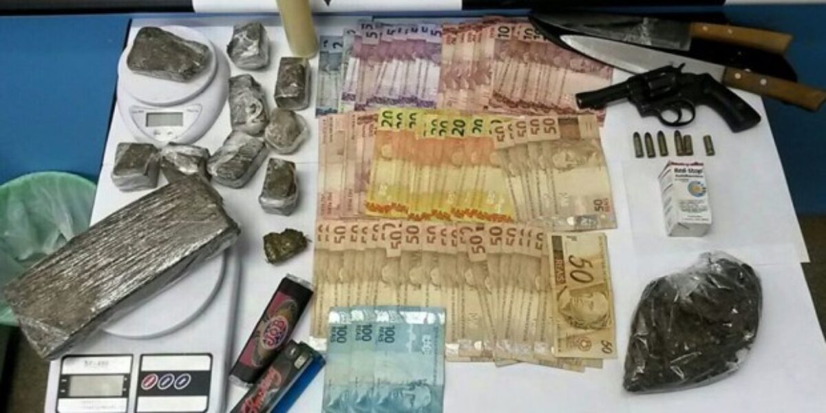 Polícia Civil estoura boca de fumo em Novo Gama