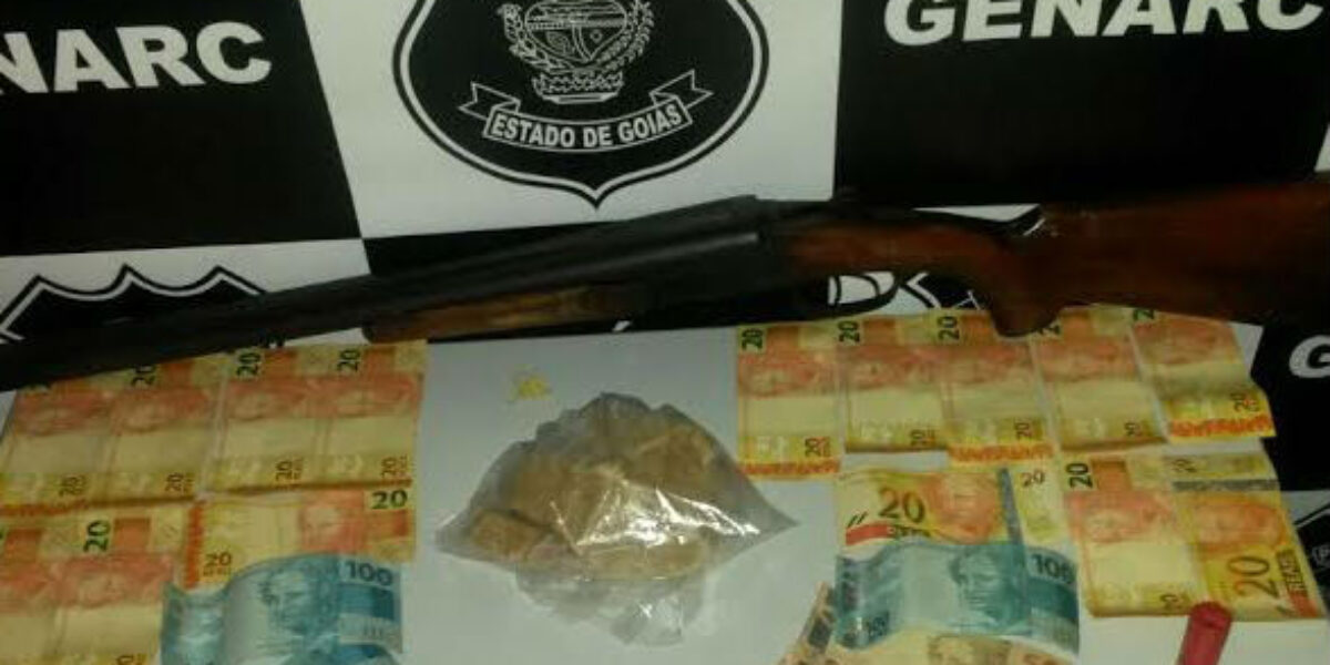 GENARC prende mais dois suspeitos de tráfico em Goianésia