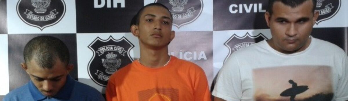 Polícia Civil apresenta suspeitos de elo com mortes de bebê e jovem no St. Pedro Ludovico