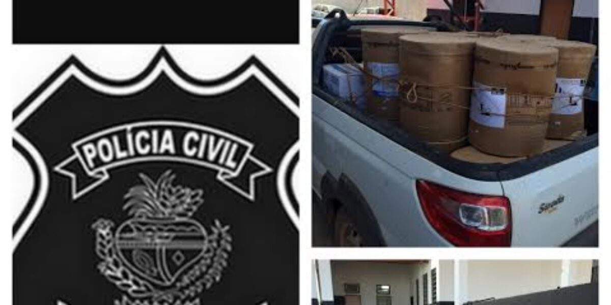 Operação em Formosa recupera defensivos roubados em Cabeceiras
