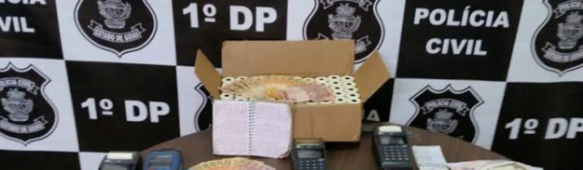 Operação da Polícia Civil em Formosa fecha casas de jogos ilegais