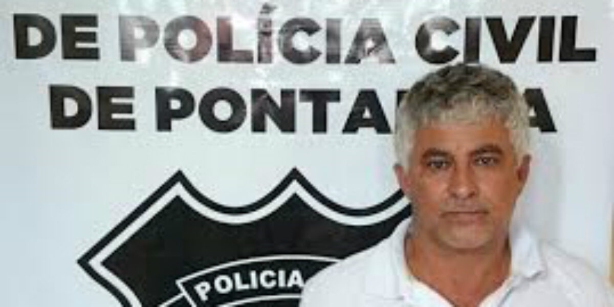 Suspeito de latrocínio é preso em Cromínia