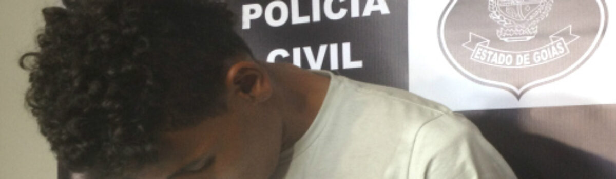 Polícia Civil apresenta suspeito de ter assassinado comparsa taxista em Aparecida de Goiania