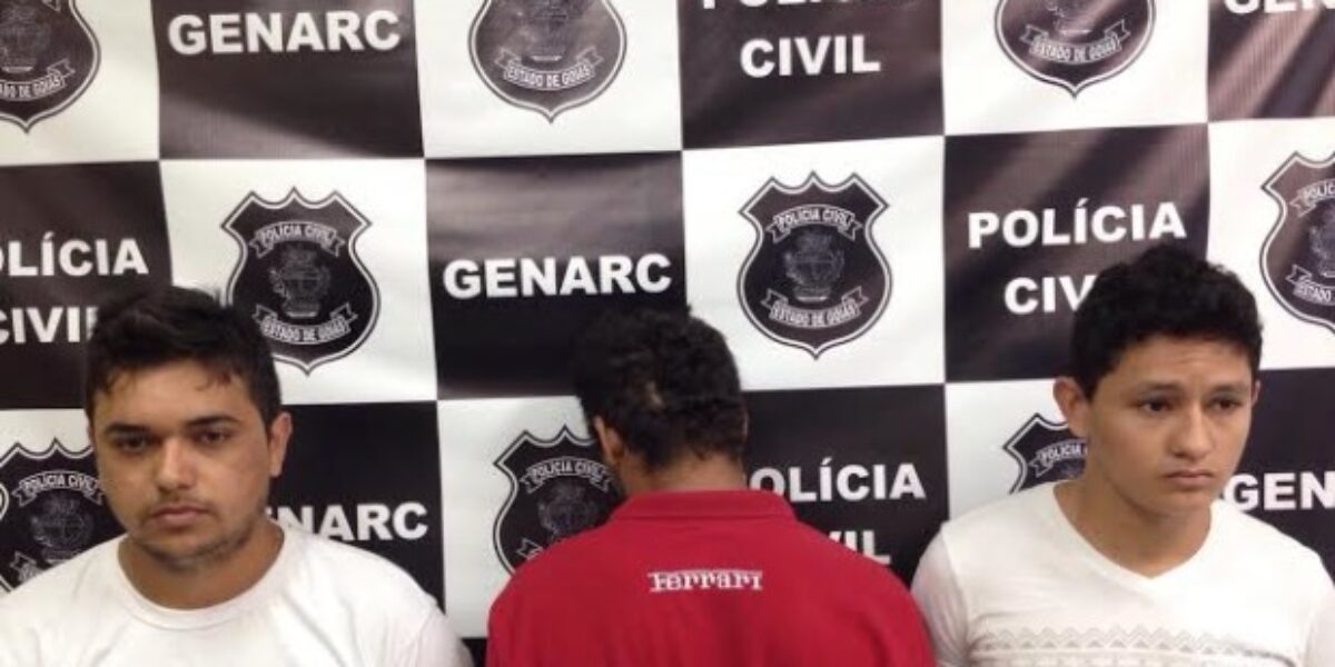 Trio é flagrado com droga em Bom Jesus de Goiás