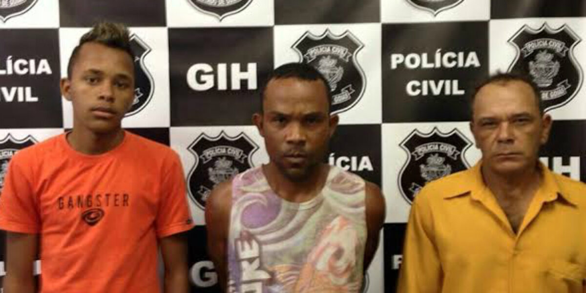 GIH de Novo Gama prende três acusados de tentativa de homicídio