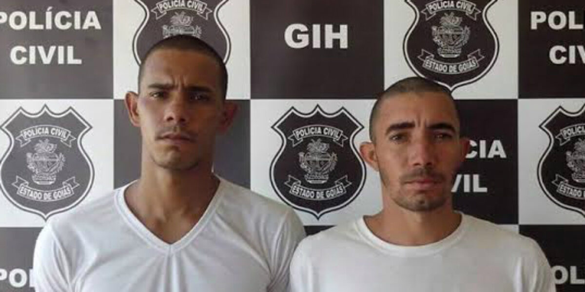 Irmãos suspeitos de homicídio são presos em Luziânia