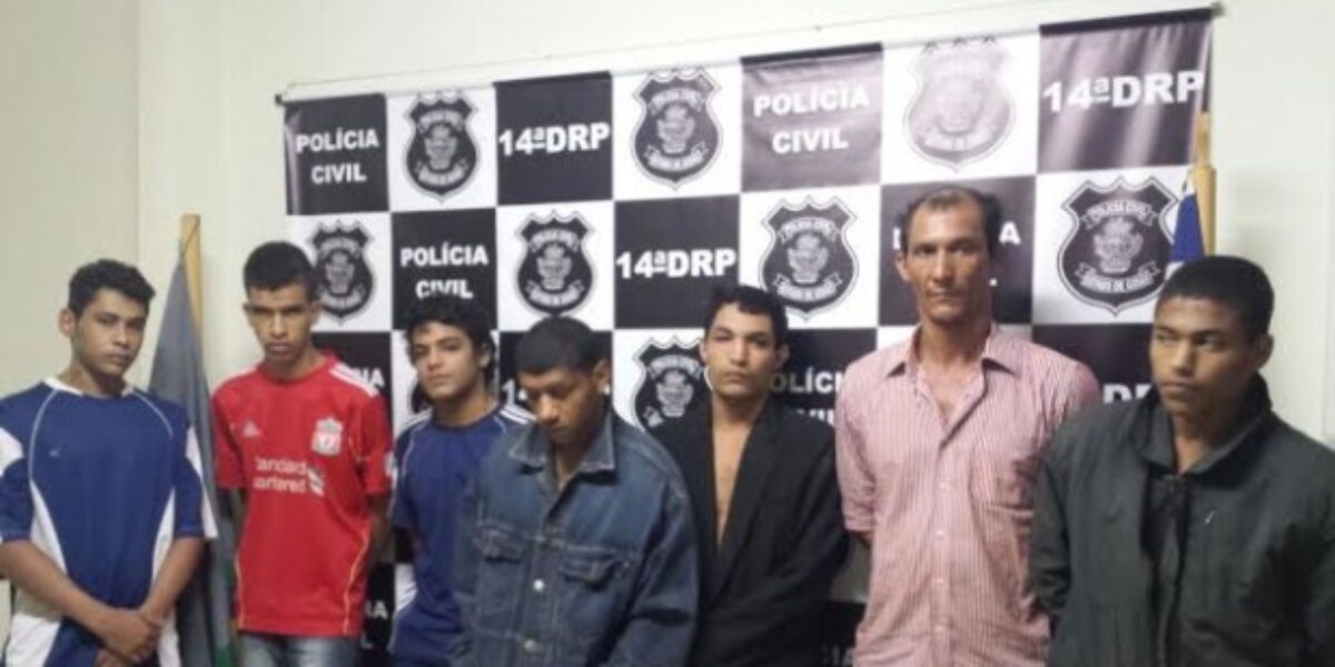 Operação de GEPATRI e GENARC de Jataí prende 12 pessoas