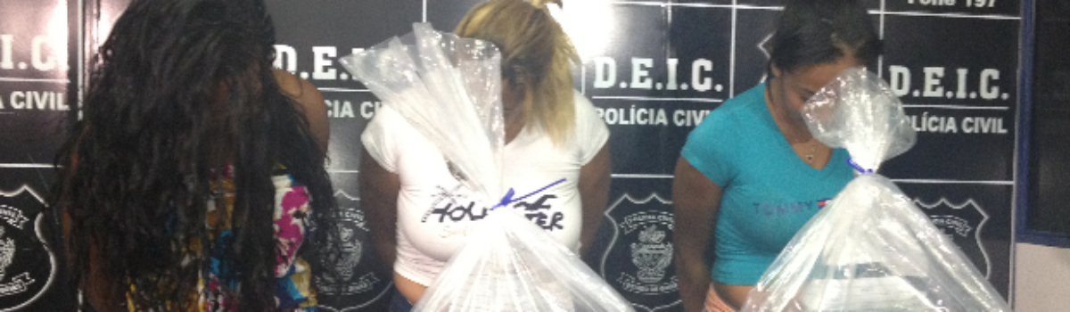 DEIC prende três suspeitas de integrar quadrilha que roubava casas em Goiânia e Aparecida