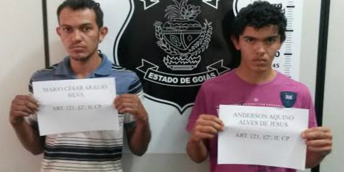 GIH de Rio Verde prende dupla suspeita de homicídio